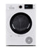 MIDEA MLE25H7BWW Front Load Dryers White Front View