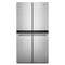 Whirlpool WRQA59CNKZ French Door Refrigerators Fingerprint-Resistant Stainless Finish Front View
