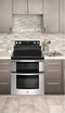 Whirlpool WGE745C0FS Freestanding Ranges Stainless Steel – Lifestyle Photo