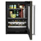 KITCHENAID KUBR314KBS 24" Beverage Center with Glass Door and Metal-Front Racks - Black Stainless