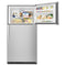 Whirlpool WRT311FZDM Top Freezer Refrigerators Monochromatic Stainless Steel – Catalog Photo
