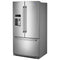 Maytag MFT2772HEZ French Door Refrigerators Fingerprint Resistant Stainless Steel – Side Profile