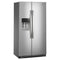 Whirlpool WRSC6536RZ Side By Side Refrigerators Fingerprint-Resistant Stainless Finish – Studio Shot