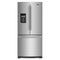 MAYTAG MFW2055FRZ 30-Inch Wide French Door Refrigerator with Exterior Water Dispenser- 20 Cu. Ft. Stainless