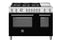 Bertazzoni MAS486GDFMNEV Professional Ranges Nero Matt Front View