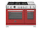 Bertazzoni PRO486BTFGMROT Professional Ranges Rosso Front View