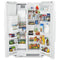 Amana ASI2575GRW Side By Side Refrigerators White – Studio Shot
