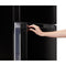 MIDEA MRT18D3BBB Top Freezer Refrigerators Black – Detail Close-up