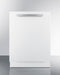 Summit DW242WADA Built-In Dishwashers 0 Front View