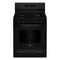 Whirlpool WFGS3530RB Freestanding Ranges Black Front View
