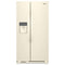 Whirlpool WRS311SDHT Side By Side Refrigerators Biscuit-On-Biscuit Front View