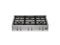 Bertazzoni PROF366RTBXT Gas Cooktops Stainless Steel Front View