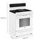 Whirlpool WFGS7530RW Freestanding Ranges White – Lifestyle Photo