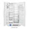 Whirlpool WRS555SIHW Side By Side Refrigerators White – Official Product Photo