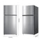 Midea MRT14D2BST Top Freezer Refrigerators Stainless Steel – Studio Shot