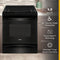 WHIRLPOOL WEE515SALB Whirlpool® 34" Tall Range with Self Clean Oven Cycle in Black