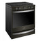WHIRLPOOL WEG750H0HV 5.8 cu. ft. Smart Slide-in Gas Range with Air Fry, when Connected Black in Stainless Steel