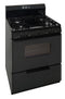 Premier SMK220BP Freestanding Ranges Black Front View