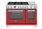Bertazzoni PRO486BTFEPROT Professional Ranges Rosso Front View
