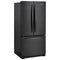 Whirlpool WRFF5333PB French Door Refrigerators Black – Side Profile