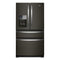 Whirlpool WRMF3636RV Freestanding Refrigerators Print Resist Blk Stnlss Front View