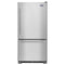 Maytag MBF2258FEZ French Door Refrigerators Fingerprint Resistant Stainless Steel Front View