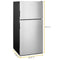 Whirlpool WRT348FMES Top Freezer Refrigerators Stainless Steel – Catalog Photo