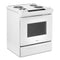 Whirlpool WEC310S0LW Slide-In Ranges White – Studio Shot