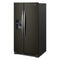 Whirlpool WRS555SIHV Side By Side Refrigerators Black Stainless – Detail Close-up