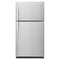 Whirlpool WRT511SZDM Top Freezer Refrigerators Monochromatic Stainless Steel Front View