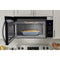 Whirlpool WMMS3130RB Over The Range Microwaves Black – Studio Shot