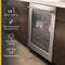 Whirlpool WUB35X24HZ Wine Fridges Fingerprint Resistant Stainless Steel – Side Profile