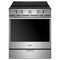 WHIRLPOOL WEEA25H0HZ 6.4 cu. ft. Smart Slide-in Electric Range with Scan-to-Cook Technology in Stainless Steel
