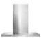 WHIRLPOOL WVW57UC0FS Ducted Mount Hoods Stainless Steel Front View
