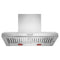 KitchenAid KVWC958KSS Ducted Mount Hoods Stainless Steel Front View