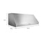 KitchenAid KVWC908KSS Ducted Mount Hoods Stainless Steel – Appliance Image