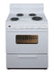 Premier EFK290OP Freestanding Ranges White Front View