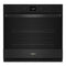 Whirlpool WOES5030LB Single Wall Ovens Black Front View