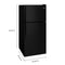 Whirlpool WRT148FZDB Top Freezer Refrigerators Black – Catalog Photo