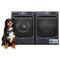 MAYTAG XHPC155RF Laundry Pedestals Midnight Steel – Official Product Photo