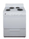 Premier EDK100OP Freestanding Ranges White Front View