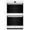 Whirlpool WOED5030LW Double Wall Ovens White Front View