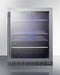 Summit ALBV2466CSS Compact Refrigerators 0 Front View