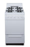 Premier BAK100OP Freestanding Ranges White Front View