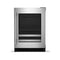 KitchenAid KUBR524SSB Specialty Refrigerators Black Cabinet/Stainless Doors Front View