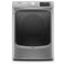 Maytag MED6630HC Front Load Dryers Metallic Slate Front View