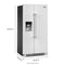 Maytag MRSF4036PW Side By Side Refrigerators White – Studio Shot