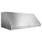 KitchenAid KVWC908KSS Ducted Mount Hoods Stainless Steel – Side Profile