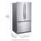 Whirlpool WRFC2036RZ French Door Refrigerators Fingerprint Resistant Stainless Steel – Official Product Photo