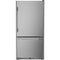 KitchenAid KRBR130SPS Bottom Freezer Refrigerators Printshield Stainless Front View
